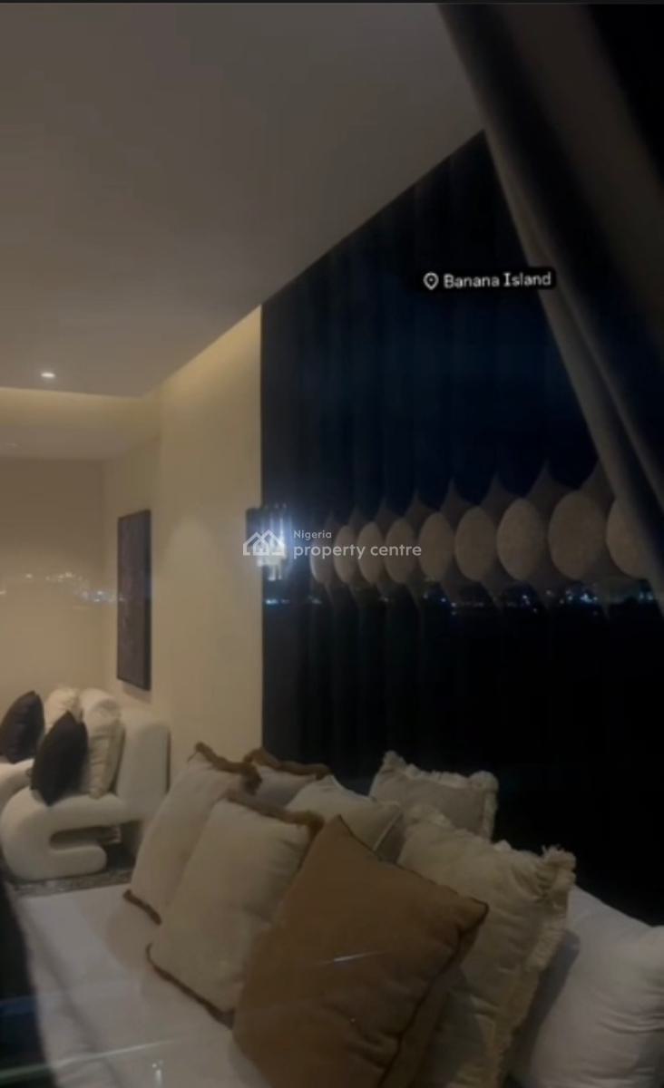 Waterfront 3bedroom Apartment, Banana Island, Ikoyi, Lagos, Flat / Apartment for Rent