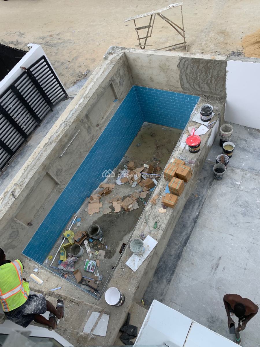 Luxury Five-bedroom Detached Duplex with Swimming Pool, Sangotedo, Ajah, Lagos, Detached Duplex for Sale