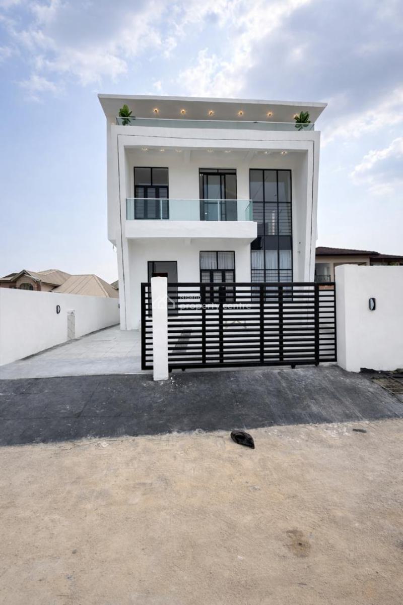 Luxury Five-bedroom Detached Duplex with Swimming Pool, Sangotedo, Ajah, Lagos, Detached Duplex for Sale