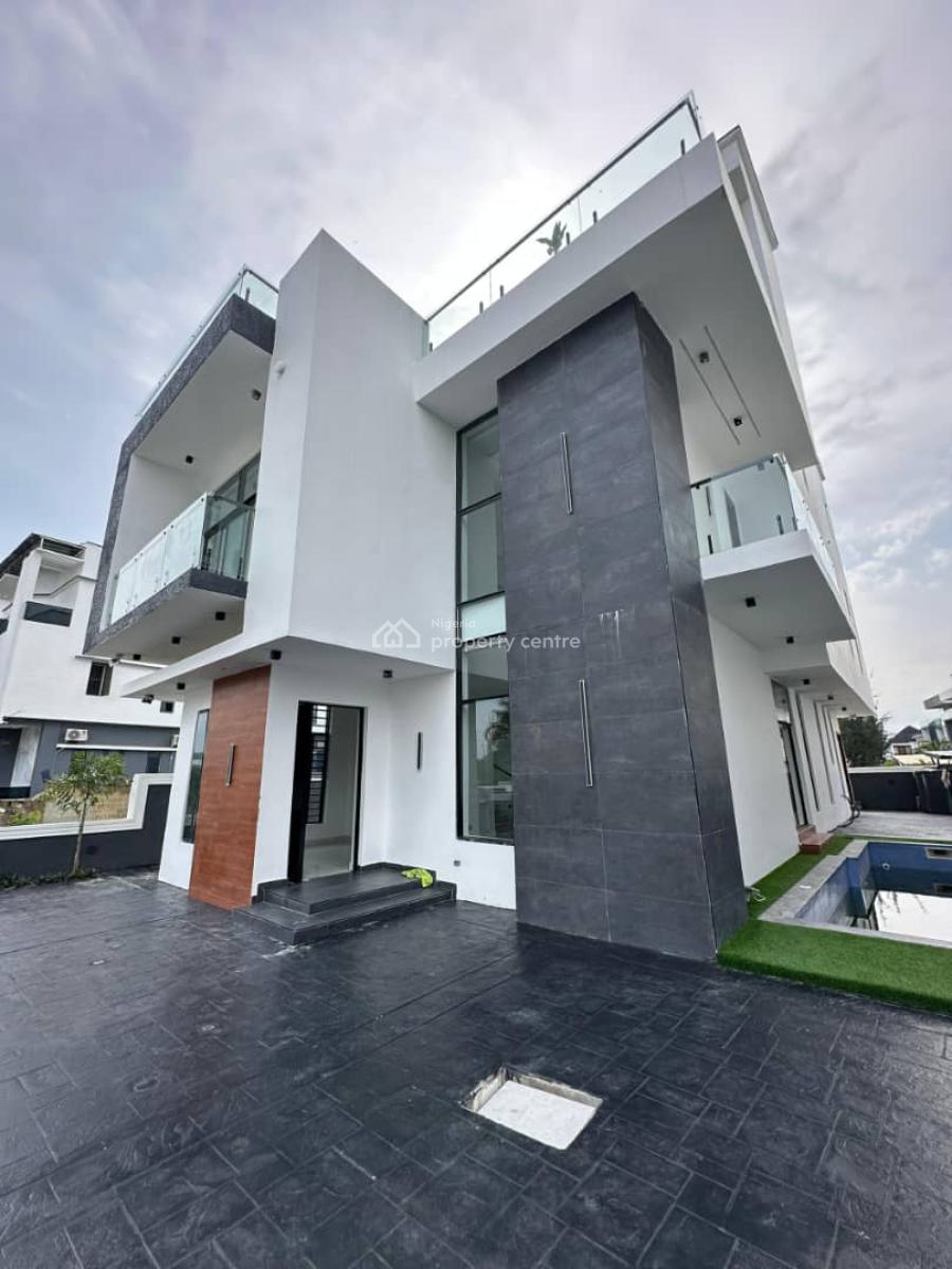 Well Finished 5 Bedroom Fully Detached Duplex, Lekki County Homes, Ikota, Lekki, Lagos, Detached Duplex for Sale