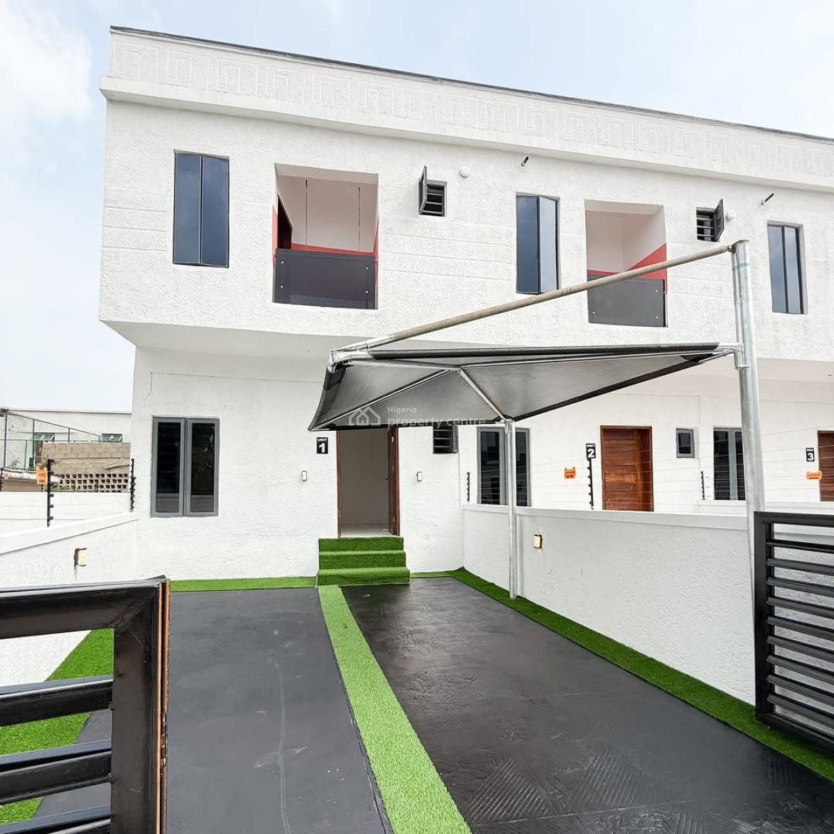 Well Built 3 Bedroom Terrace Duplex, Ajah, Lagos, Terraced Duplex for Sale