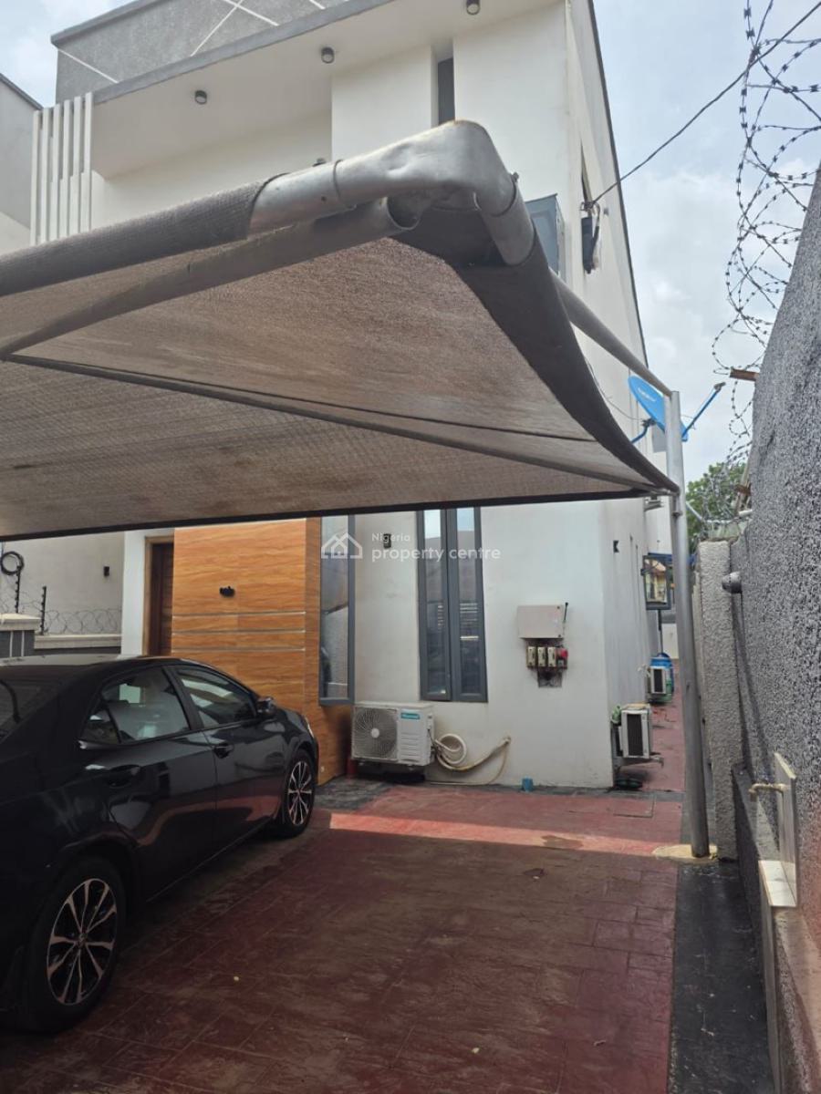Four Bedroom Fully Detached Duplex with Room Bq, Adekoya Estate, Off College Road, Ogba, Ikeja, Lagos, Detached Duplex for Sale