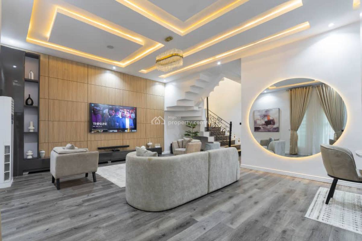 Exquisite 4 Bedroom Duplex with Pool, Ikota, Lekki Phase 2, Lekki, Lagos, Flat / Apartment Short Let