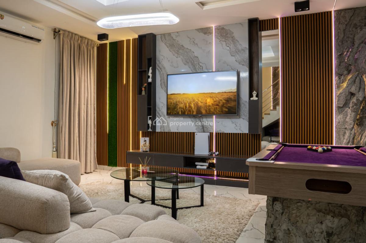 Luxurious 3 Bedroom Terrace Duplex with Pool, Ajah, Lekki Phase 2, Lekki, Lagos, Terraced Duplex Short Let