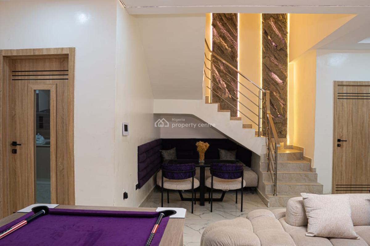 Luxurious 3 Bedroom Terrace Duplex with Pool, Ajah, Lekki Phase 2, Lekki, Lagos, Terraced Duplex Short Let