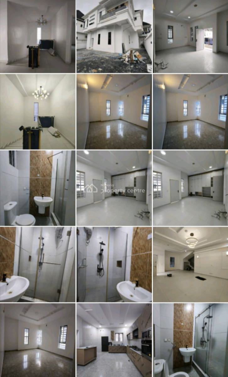 Lovely ,spacious 5bedroom Fully Detached Duplex+ Boys Quarter in a Ga, in a Gated Secured Estate at Chevron Alternative ,lekki, Lekki Phase 1, Lekki, Lagos, Detached Duplex for Rent