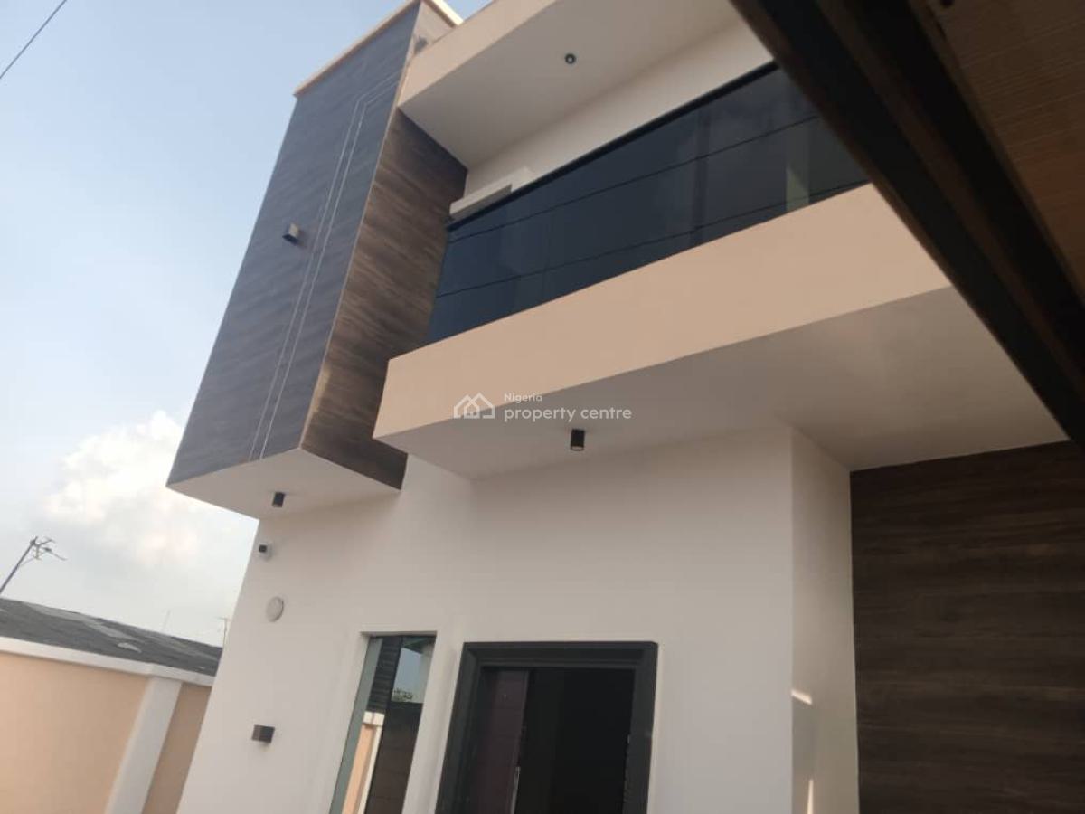 New Mansion 4bedroom Detached Duplex, Off College Road, Ogba, Ikeja, Lagos, House for Sale