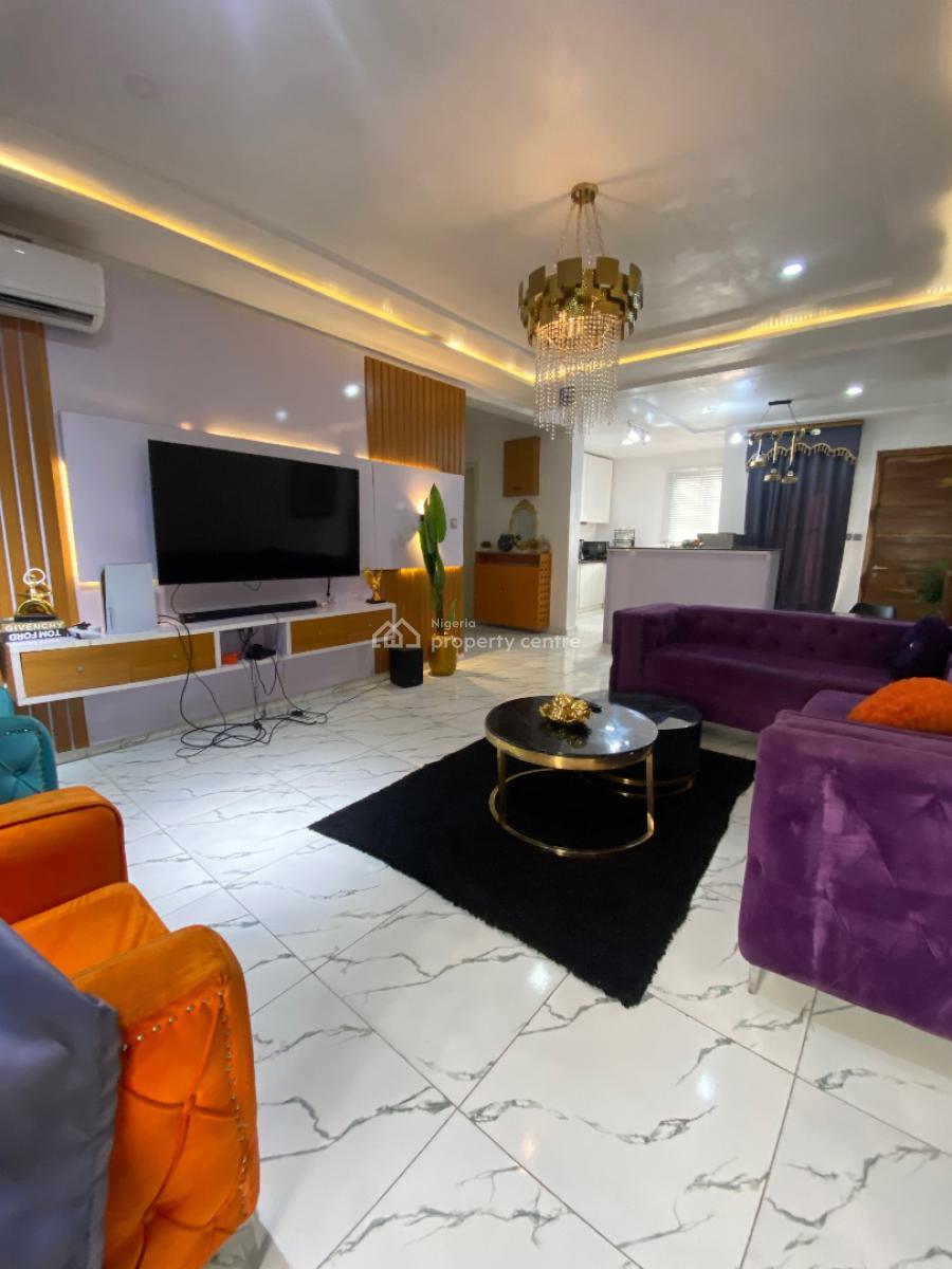Luxury Miniflat with Open Plan Kitchen, Agungi, Lekki Phase 1, Lekki, Lagos, Mini Flat (room and Parlour) Short Let