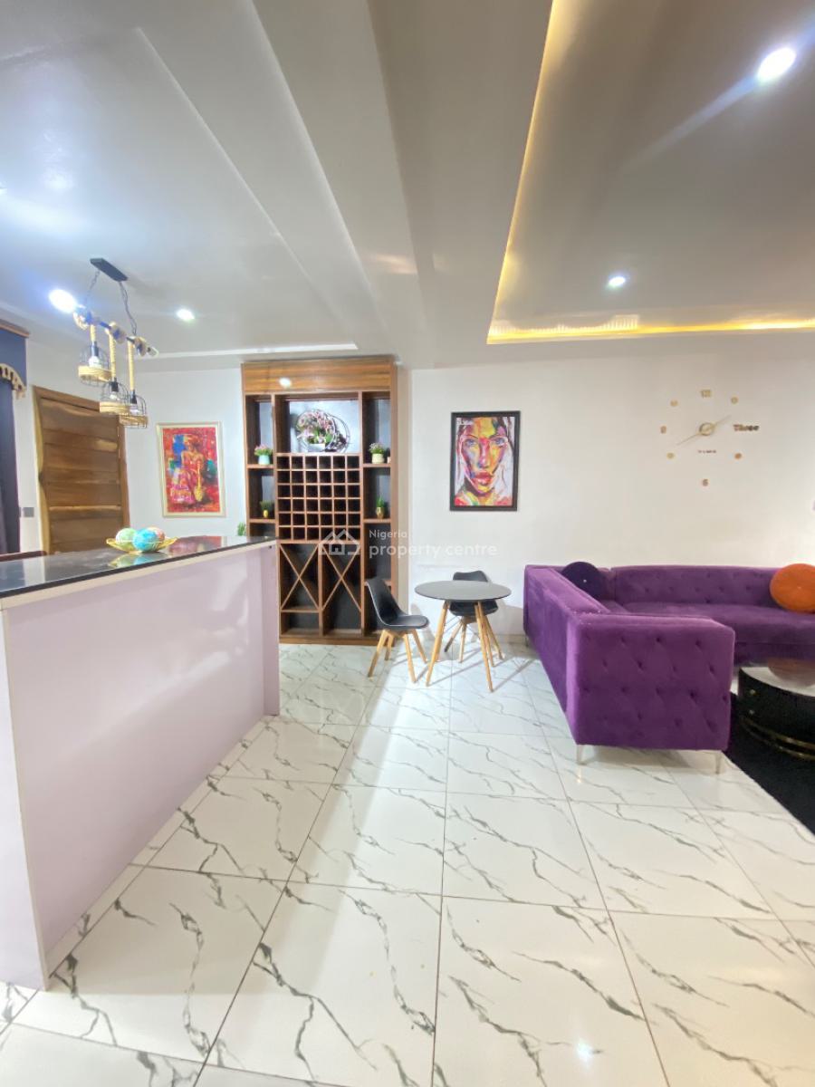 Luxury Miniflat with Open Plan Kitchen, Agungi, Lekki Phase 1, Lekki, Lagos, Mini Flat (room and Parlour) Short Let