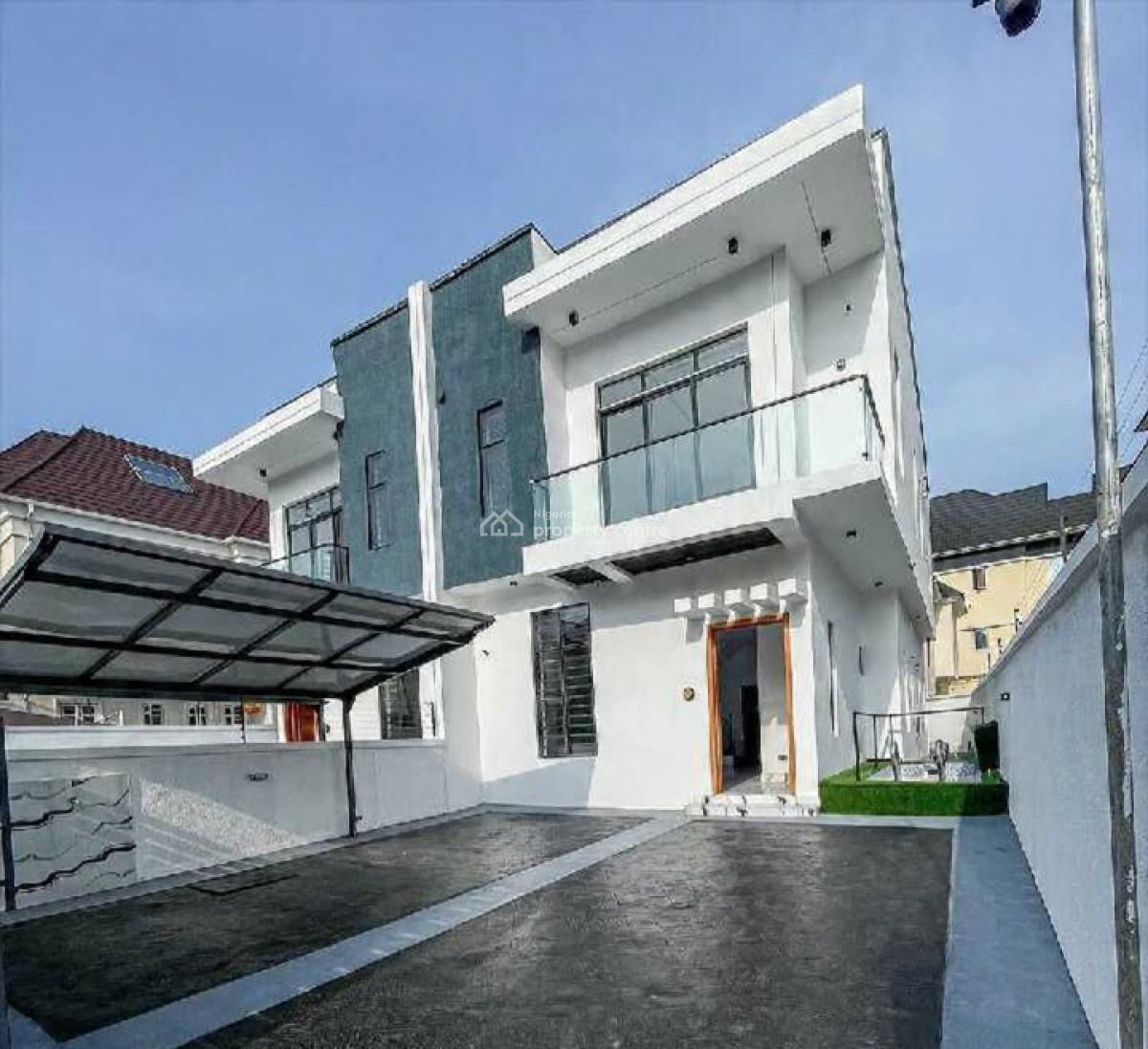 Modern 4 Bedroom Fully Detached Duplex, Ikota, Lekki, Lagos, Detached Duplex for Sale