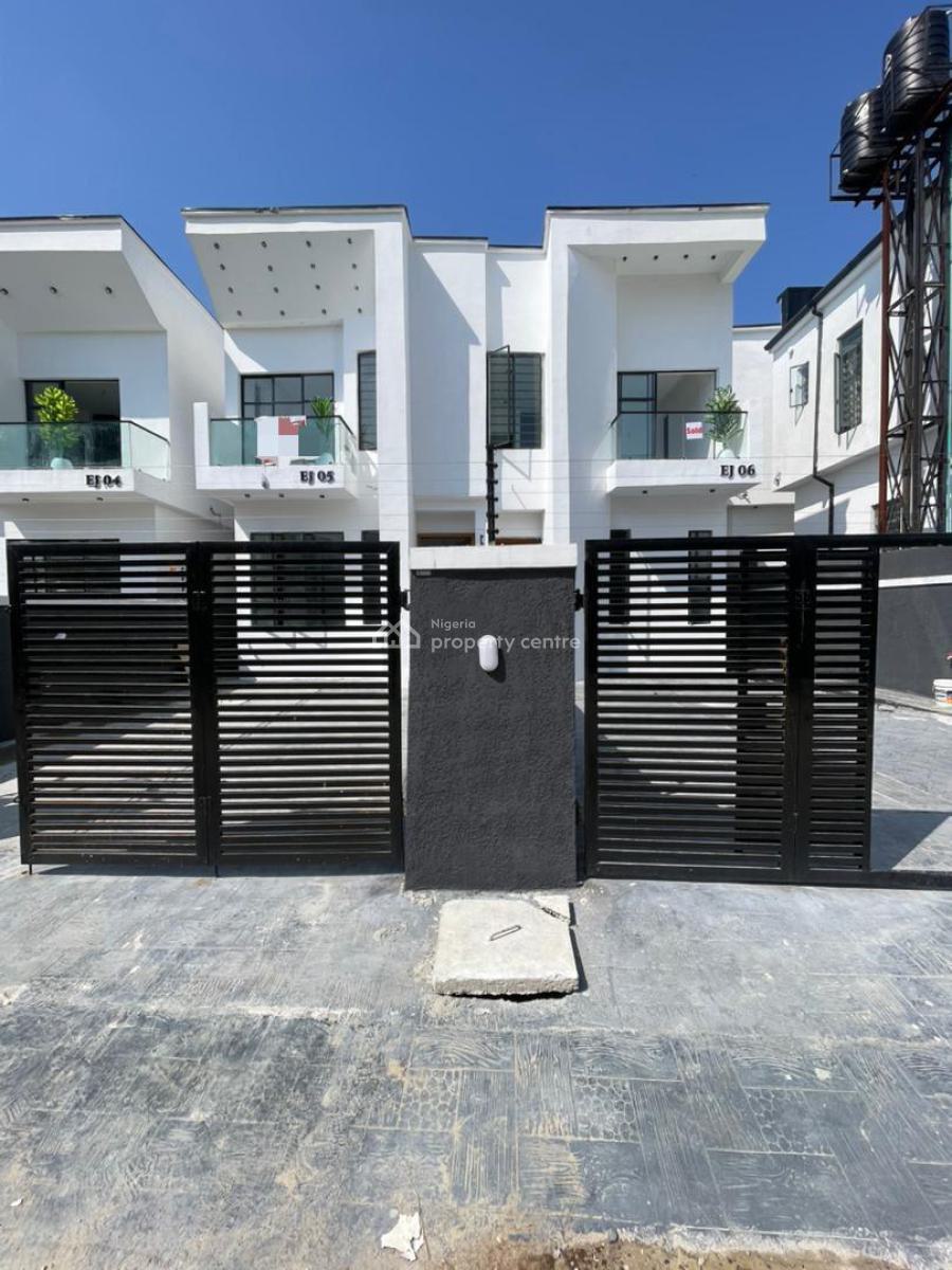 Newly Built 4 Bedroom Duplex with Bq, Ikota Villa Estate, Ikota Lekki Lagos, Ikota, Lekki, Lagos, Semi-detached Duplex for Sale