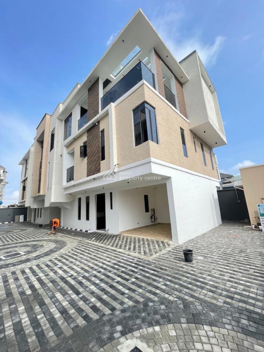 4 Bedroom Terrace Duplex with Bq, Lekki Phase 1, Lekki, Lagos, House for Sale
