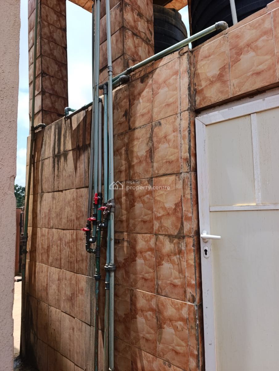 24 Rooms Self Contain with Extra One Plot of Land, Futa South Gate, Akure, Ondo, Hostel for Sale