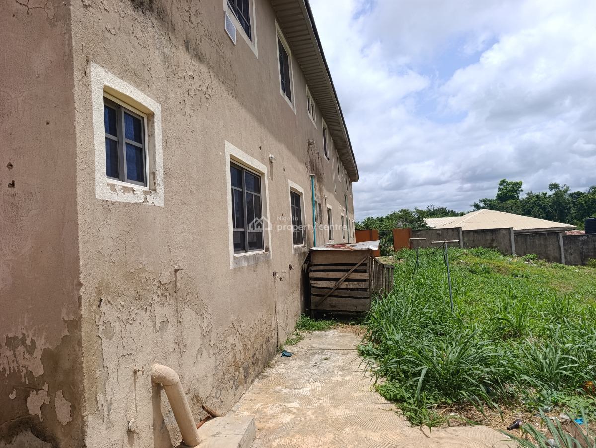 24 Rooms Self Contain with Extra One Plot of Land, Futa South Gate, Akure, Ondo, Hostel for Sale