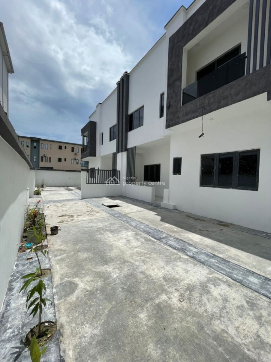 Brand Newly Built 4bedrooms Semi Detached Duplex with 1-room Bq, Lekki Scheme 2 Estate Abraham Adesanya Ogombo Road, Ajah, Lagos, Semi-detached Duplex for Rent
