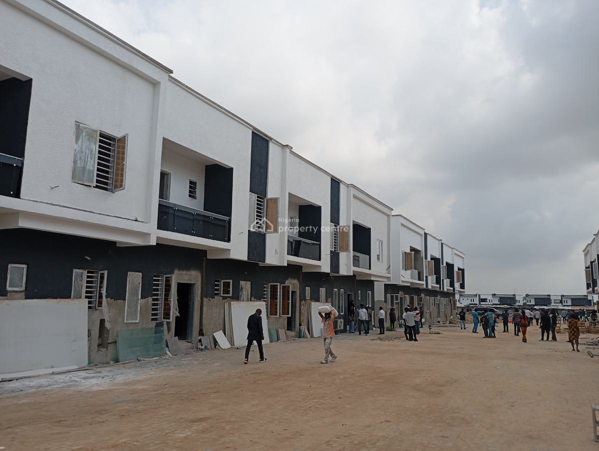 Newly Built 3 Bedroom Duplexe in a Secured and Gated Estate, Ogombo Road, Ogombo, Ajah, Lagos, Terraced Duplex for Sale