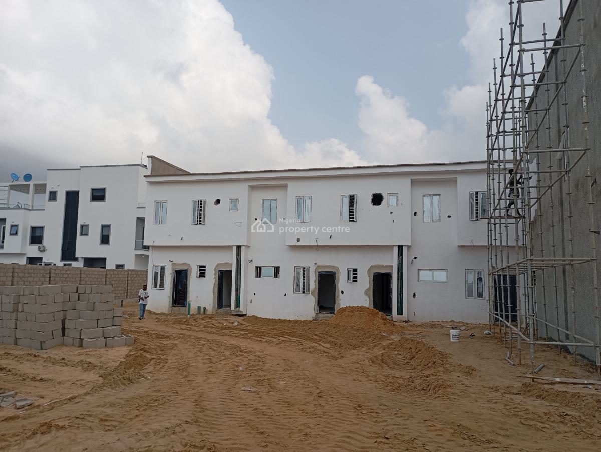 Newly Built 3 Bedroom Duplexe in a Secured and Gated Estate, Ogombo Road, Ogombo, Ajah, Lagos, Terraced Duplex for Sale