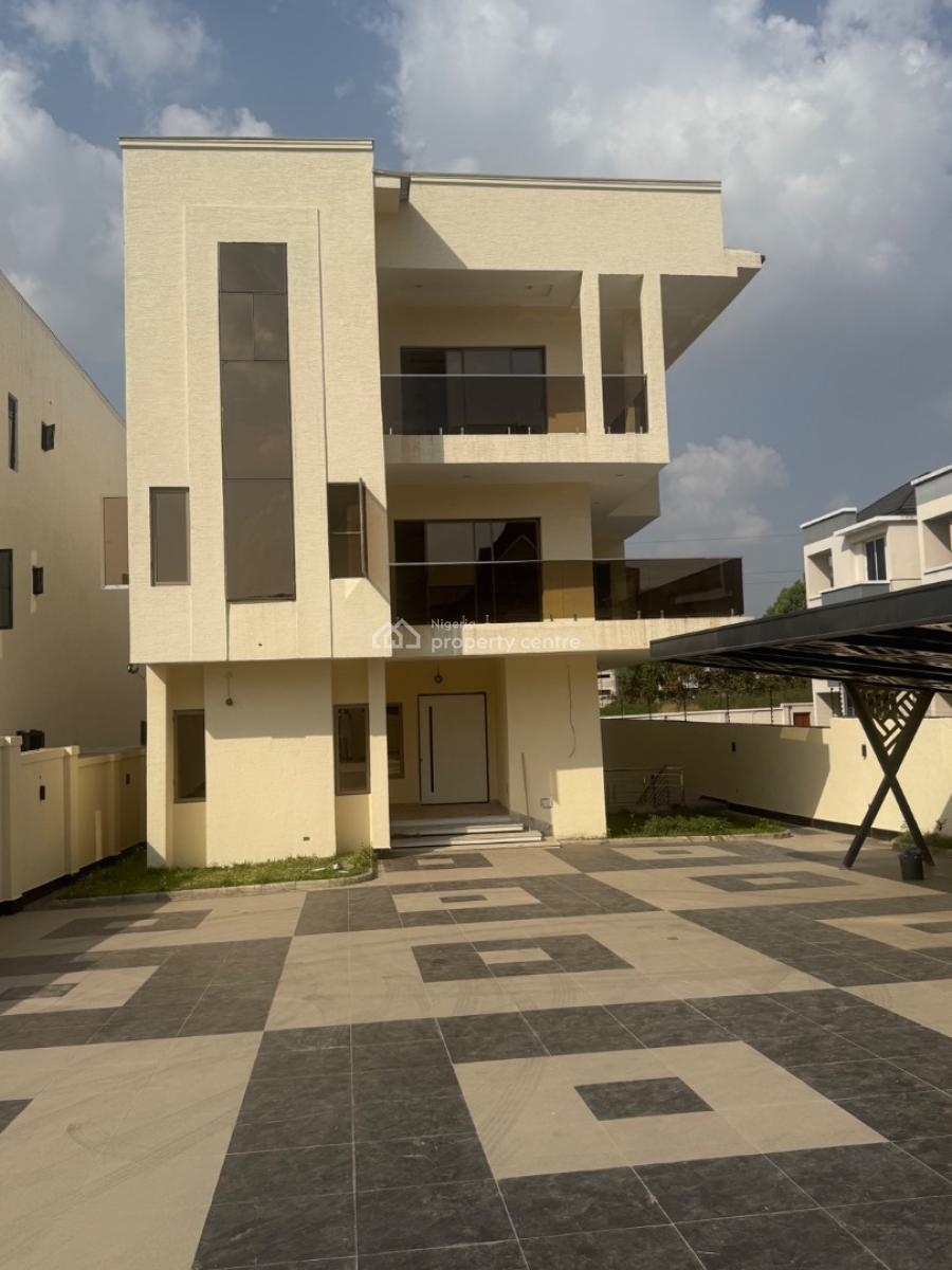 Smart and Tastefully Finished 5 Bedroom Duplex with 2 Room Bq Is Avail, Guzape Abuja, Guzape District, Abuja, Detached Duplex for Sale