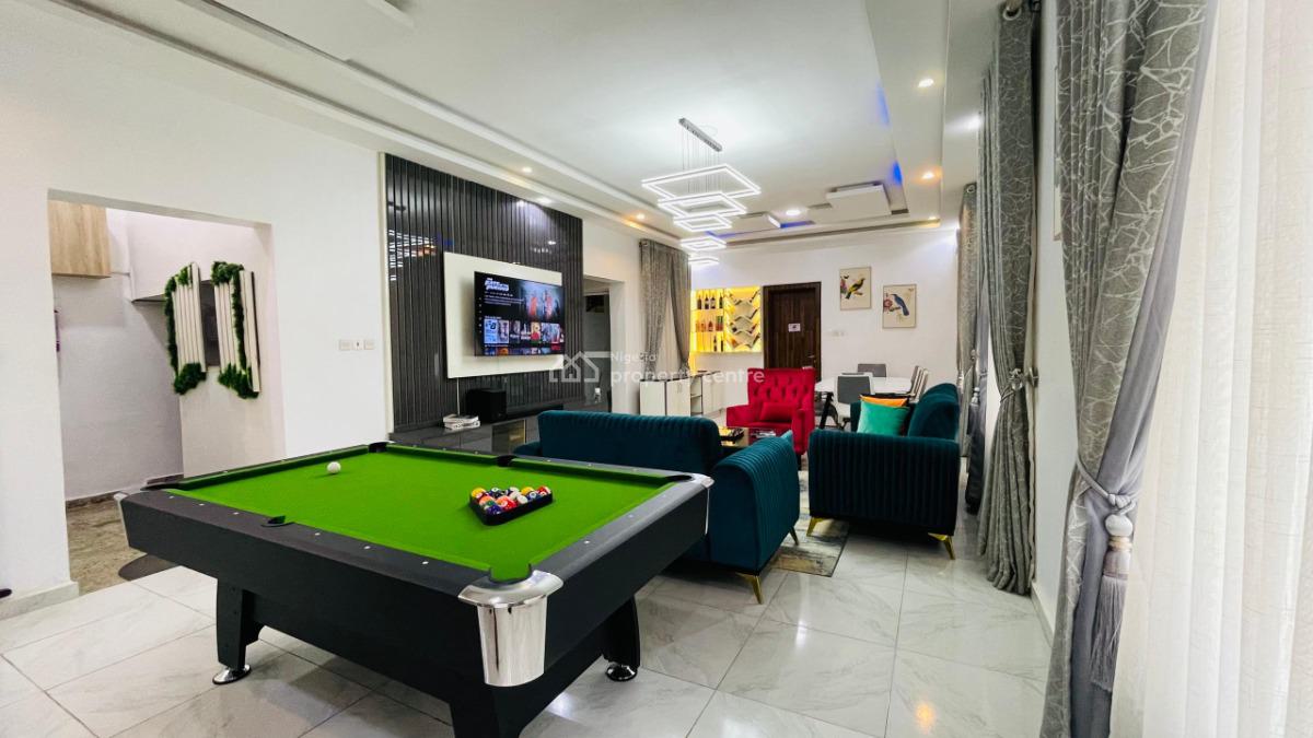Brand New Luxury 5bedroom+pool Table, Wuse 2, Abuja, Terraced Duplex Short Let