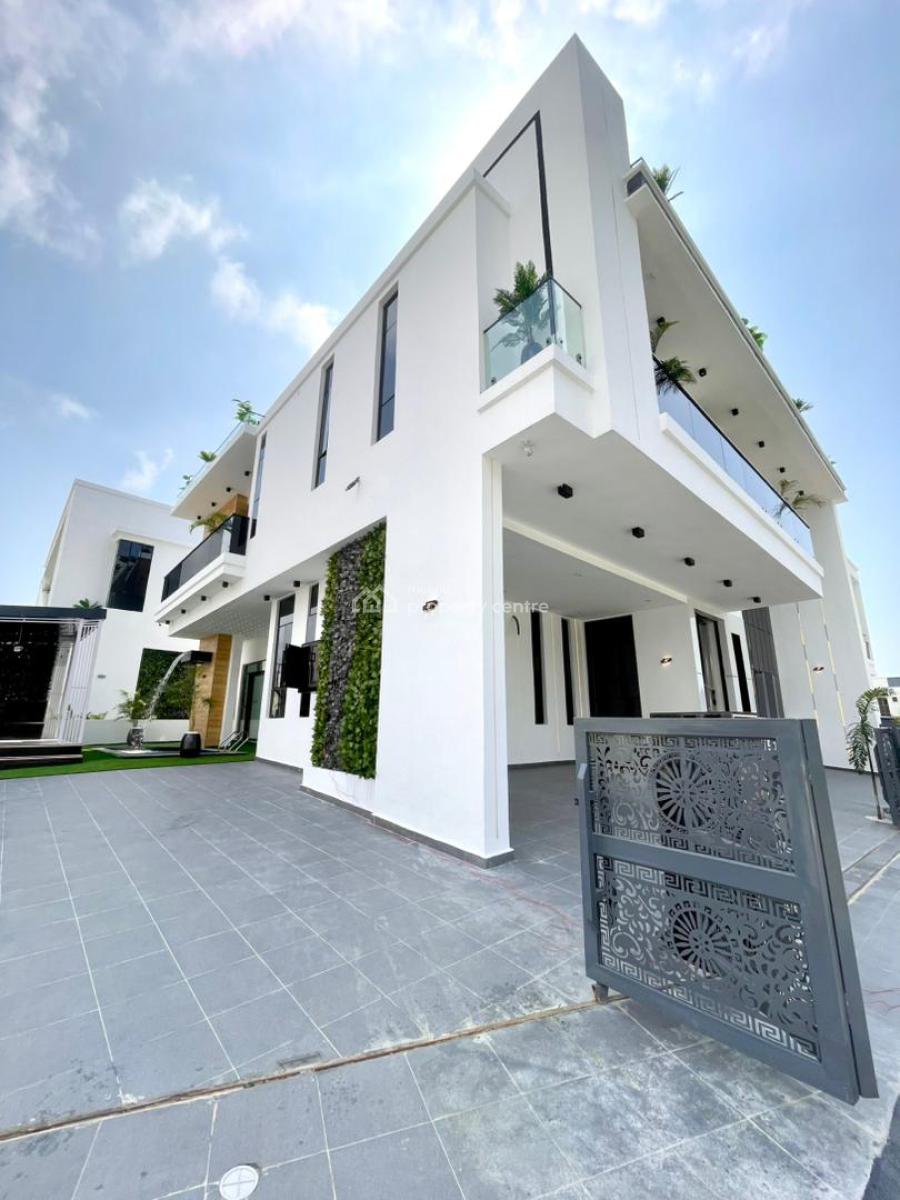 Luxury 5 Bedroom Detached Smart Home Cinema, Gym, Swimming Pool and Bq, Chevron Toll Gate, Lekki Phase 2, Lekki Phase 2, Lekki, Lagos, Detached Duplex for Sale