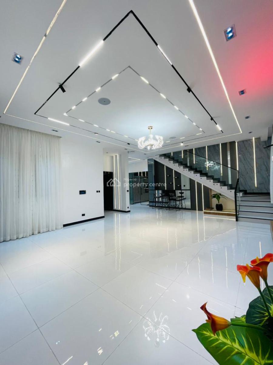 Luxury 5 Bedroom Detached Smart Home Cinema, Gym, Swimming Pool and Bq, Chevron Toll Gate, Lekki Phase 2, Lekki Phase 2, Lekki, Lagos, Detached Duplex for Sale