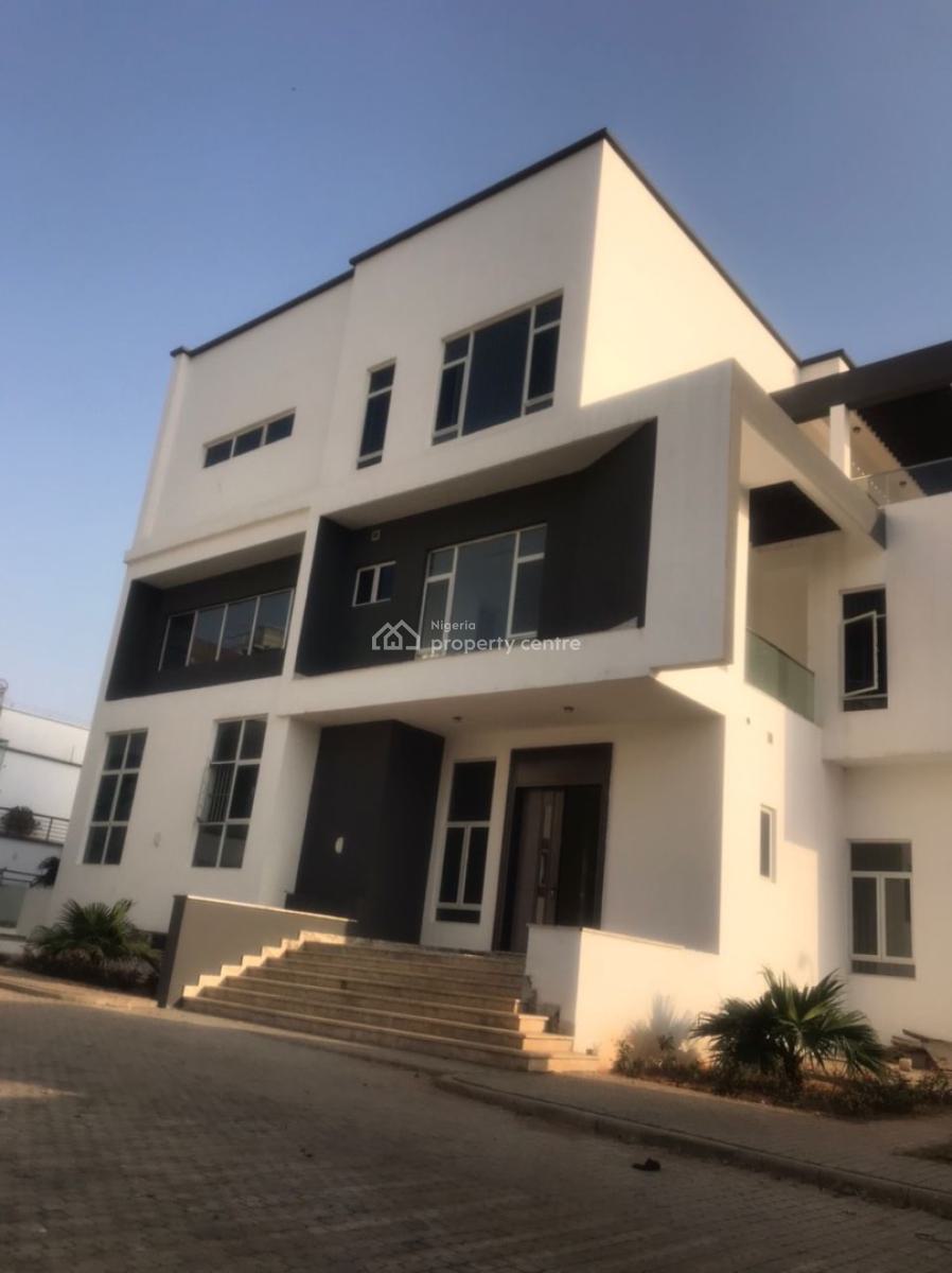 6 Bedroom Fully Detached Mansion.  Ante Room. 4 Living Room.  a Study, Asokoro, Asokoro District, Abuja, Detached Duplex for Rent