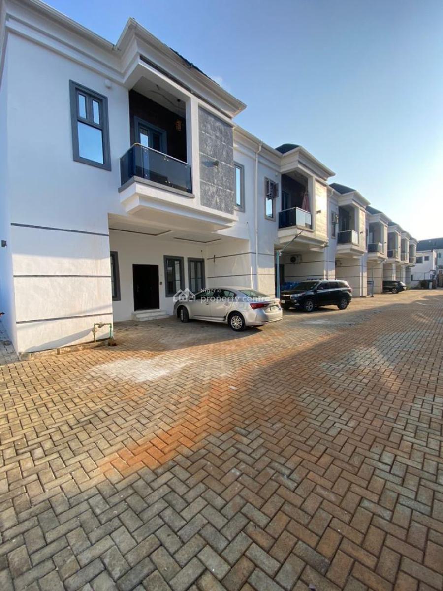 Spacious Serviced 4 Bedrooms Terrace Duplex, Ikota, Ikota, Lekki, Lagos, Terraced Duplex for Rent
