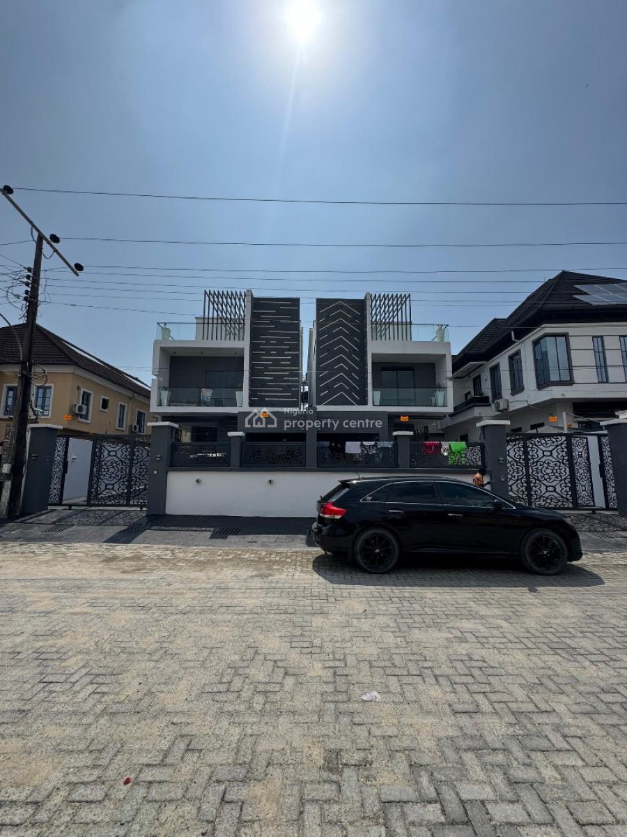 Massive 5  Bedroom Detached Duplex with Swimming Pool,bq , Rooftop Ter, Secured and Serene Neighborhood, Ikota, Lekki, Lagos, Detached Duplex for Sale