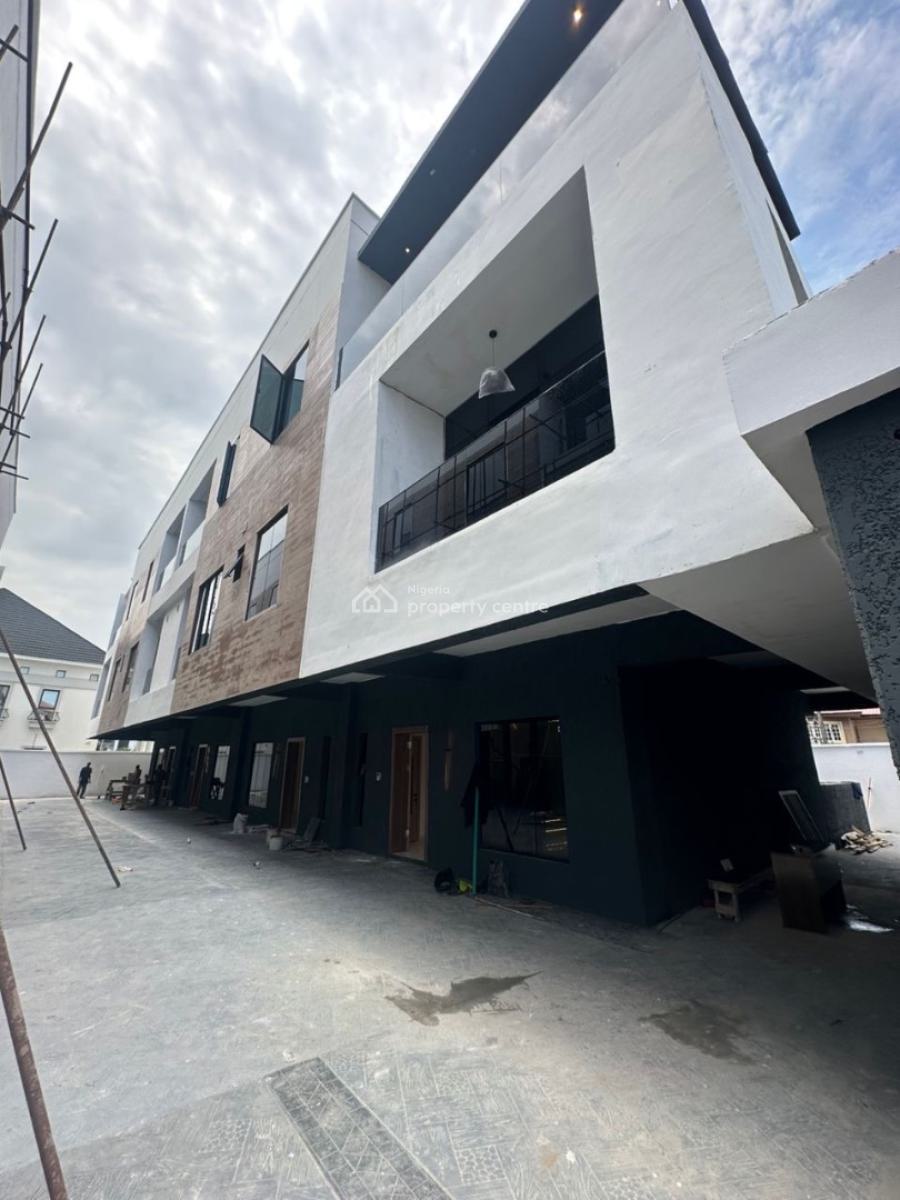 Fully Smart 4 Bed Terrace Duplex with Bq and Pool, Lekki Phase 1, Lekki, Lagos, Terraced Duplex for Sale