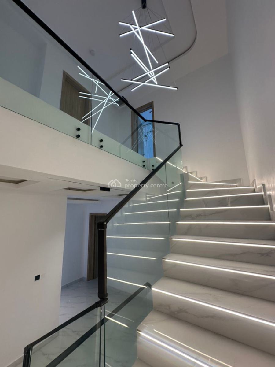 Fully Smart 4 Bed Terrace Duplex with Bq and Pool, Lekki Phase 1, Lekki, Lagos, Terraced Duplex for Sale