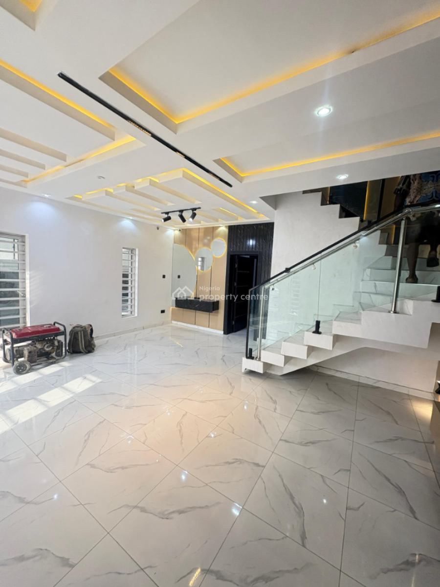 Luxury 5 Bedroom Duplex with 2 Bq Inside Fortified Estate, Amazing Grace Estate, New Oko-oba, Agege, Lagos, Detached Duplex for Sale