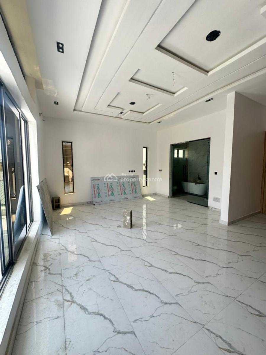 Smart Luxury 5 Bedroom Detached Duplex with a Pool, Cinema & Bq, Chevron Road, Lekki, Lagos, Detached Duplex for Sale