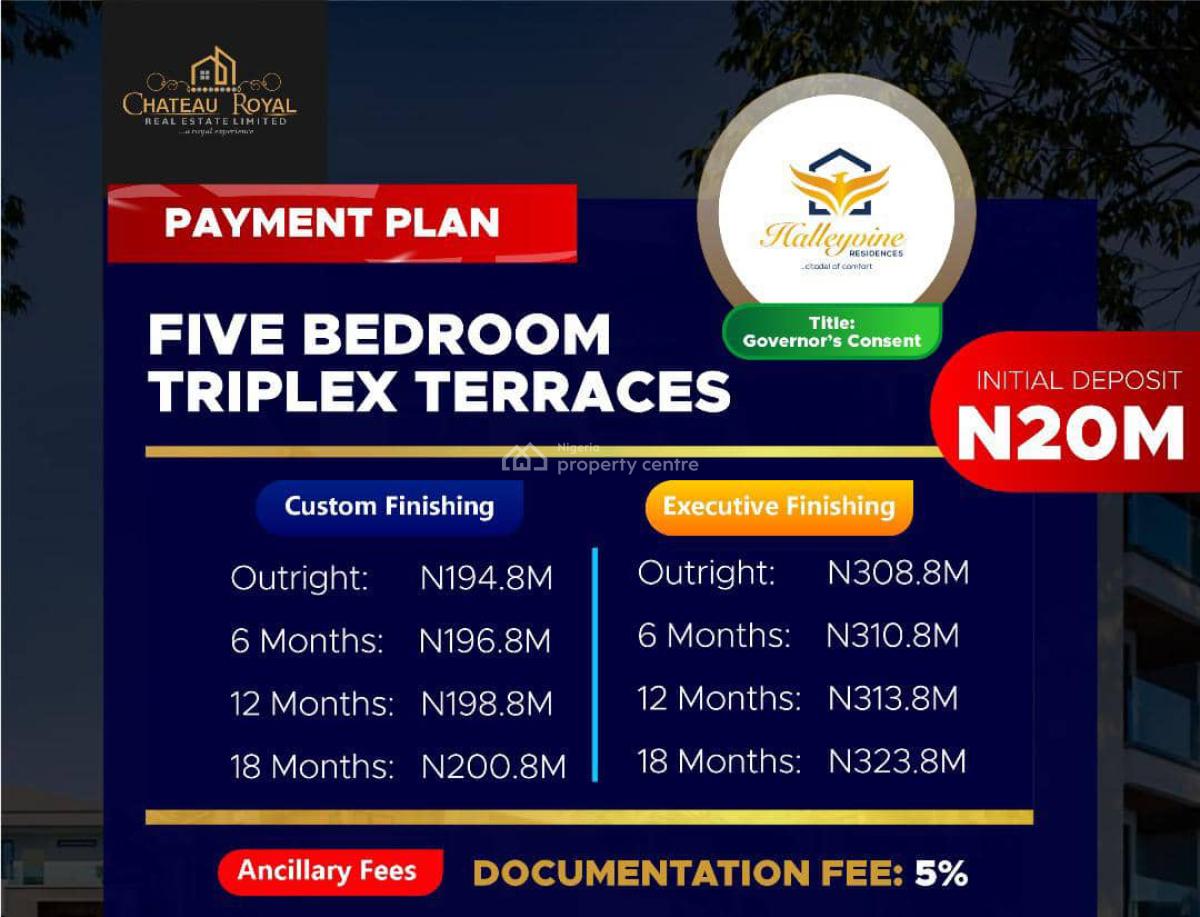 Luxury 1 Bedroom Apartment with 10m Inital Deposit  and Payment Plan, Off Monastery Road ,shoprite, Sangotedo, Ajah, Lagos, Flat / Apartment for Sale