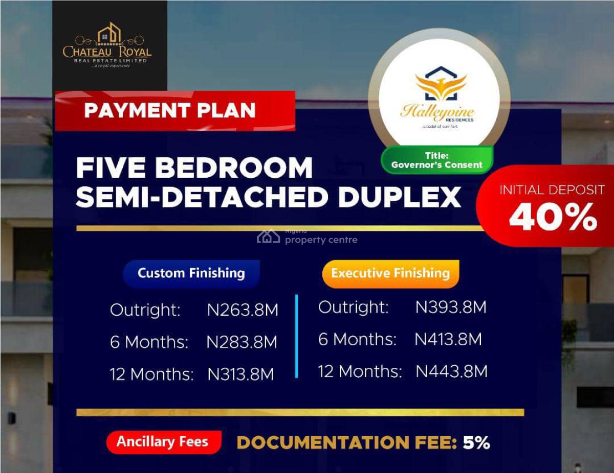 Luxury 1 Bedroom Apartment with 10m Inital Deposit  and Payment Plan, Off Monastery Road ,shoprite, Sangotedo, Ajah, Lagos, Flat / Apartment for Sale