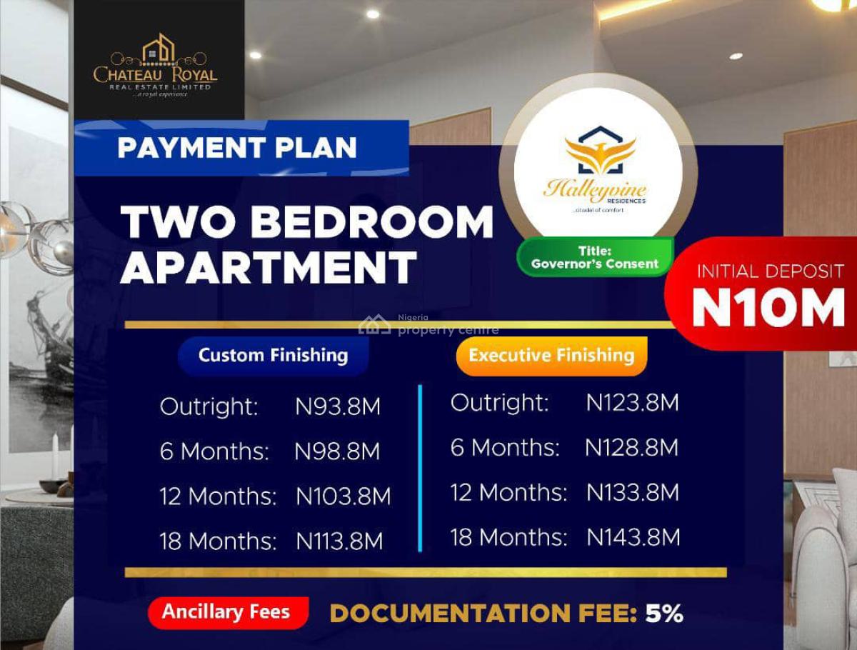 Luxury 1 Bedroom Apartment with 10m Inital Deposit  and Payment Plan, Off Monastery Road ,shoprite, Sangotedo, Ajah, Lagos, Flat / Apartment for Sale