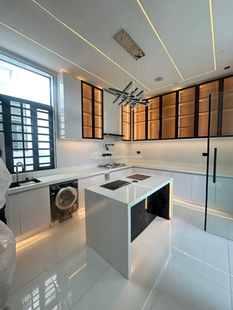 Exquisite Luxury 5 Bedroom Detached Duplex with a Swimming Pool & Bq, Chevron Road, Lekki, Lagos, Detached Duplex for Sale