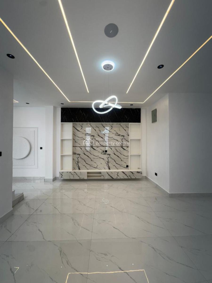 Majestic 5-bedroom Duplex with a Rooftop Terrace, Gym House, Chevron, Lekki, Lagos, Detached Duplex for Sale