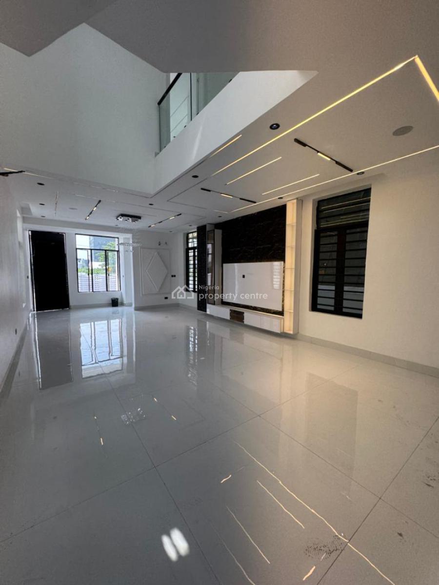Majestic 5-bedroom Duplex with a Rooftop Terrace, Gym House, Chevron, Lekki, Lagos, Detached Duplex for Sale