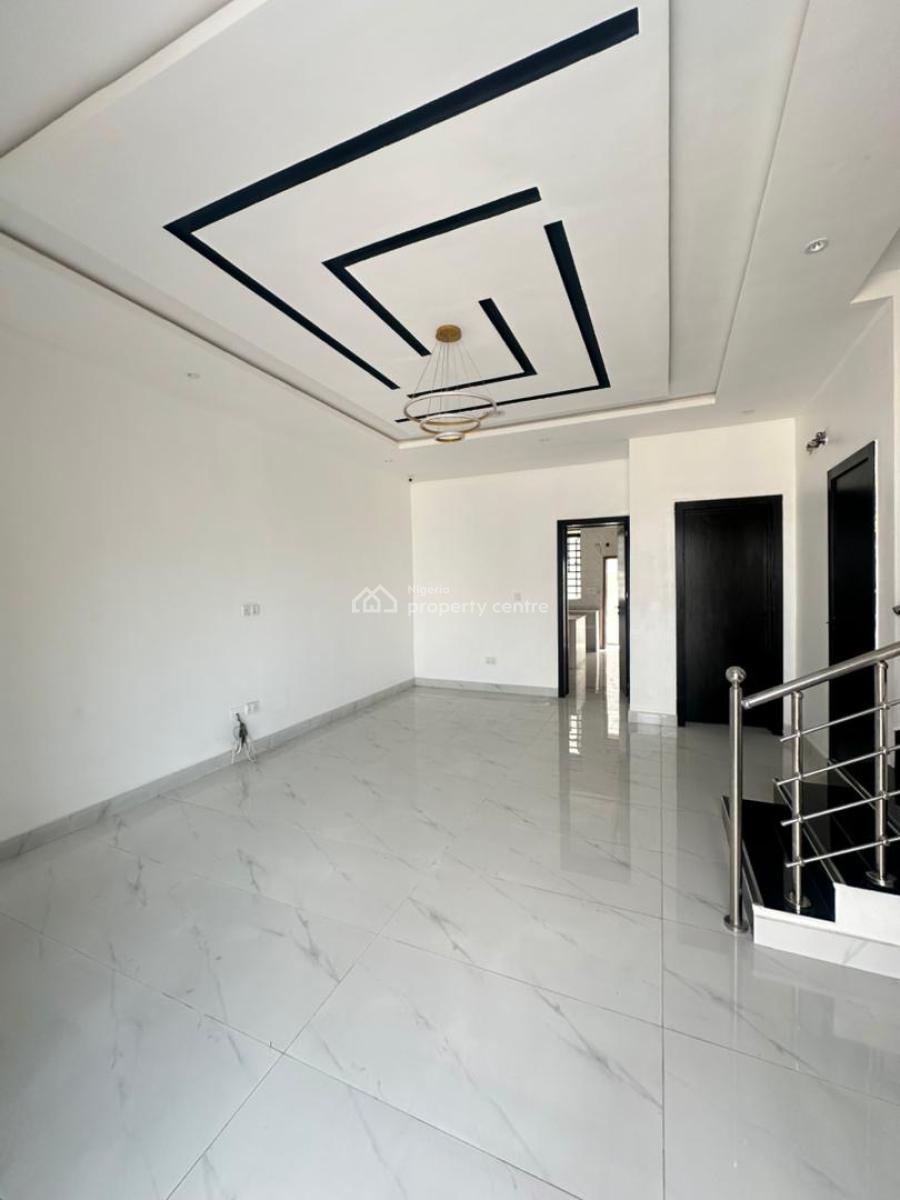 Astonishing 4 Bedroom Semi Detached Duplex with a Bq, Chevron Road, Lekki, Lagos, Semi-detached Duplex for Sale