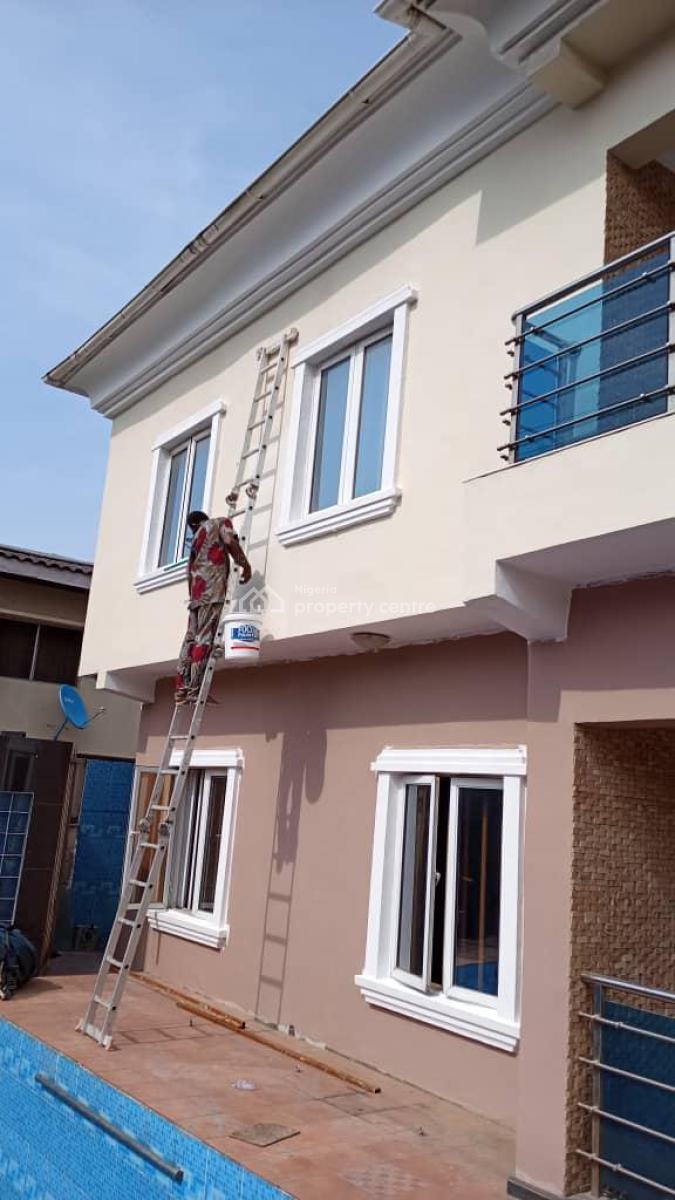 Lovely and Newly Renovated 4bedroom Fully Detached Duplex + B.q, Allen, Ikeja, Lagos, Detached Duplex for Rent