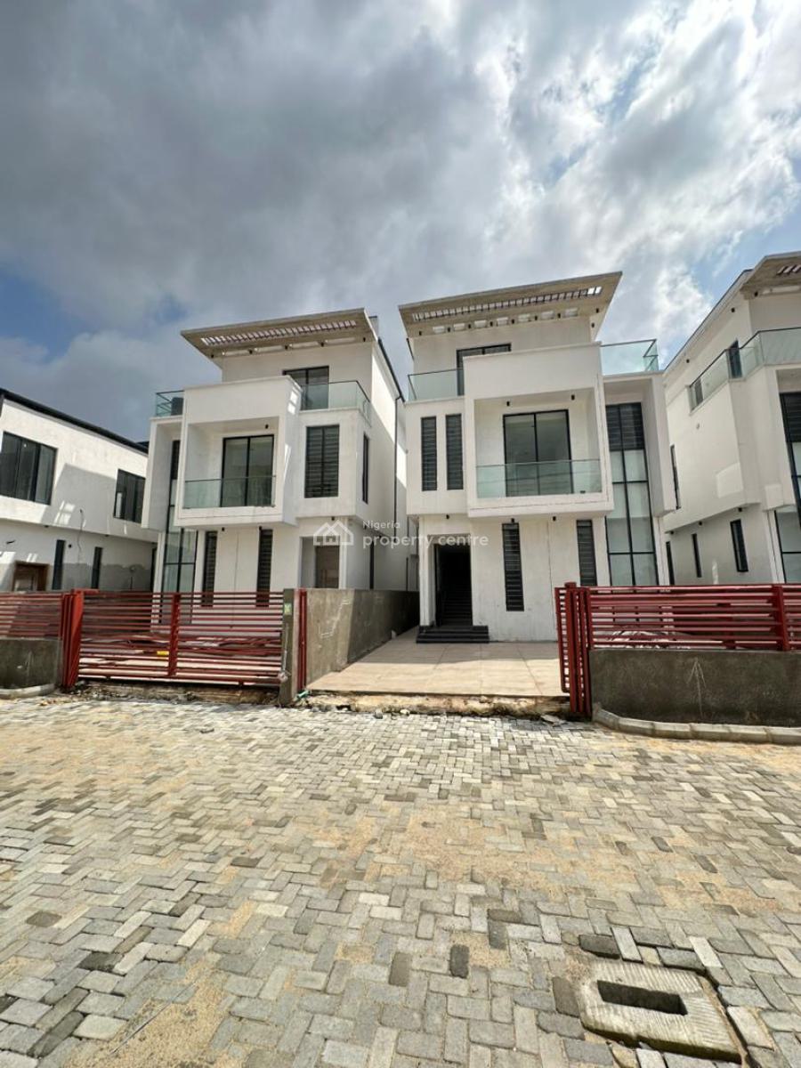 Smart Luxury 5 Bedroom Detached Duplex with a Pool, Cinema, Gym & Bq, Chevron Road, Lekki, Lagos, Detached Duplex for Sale