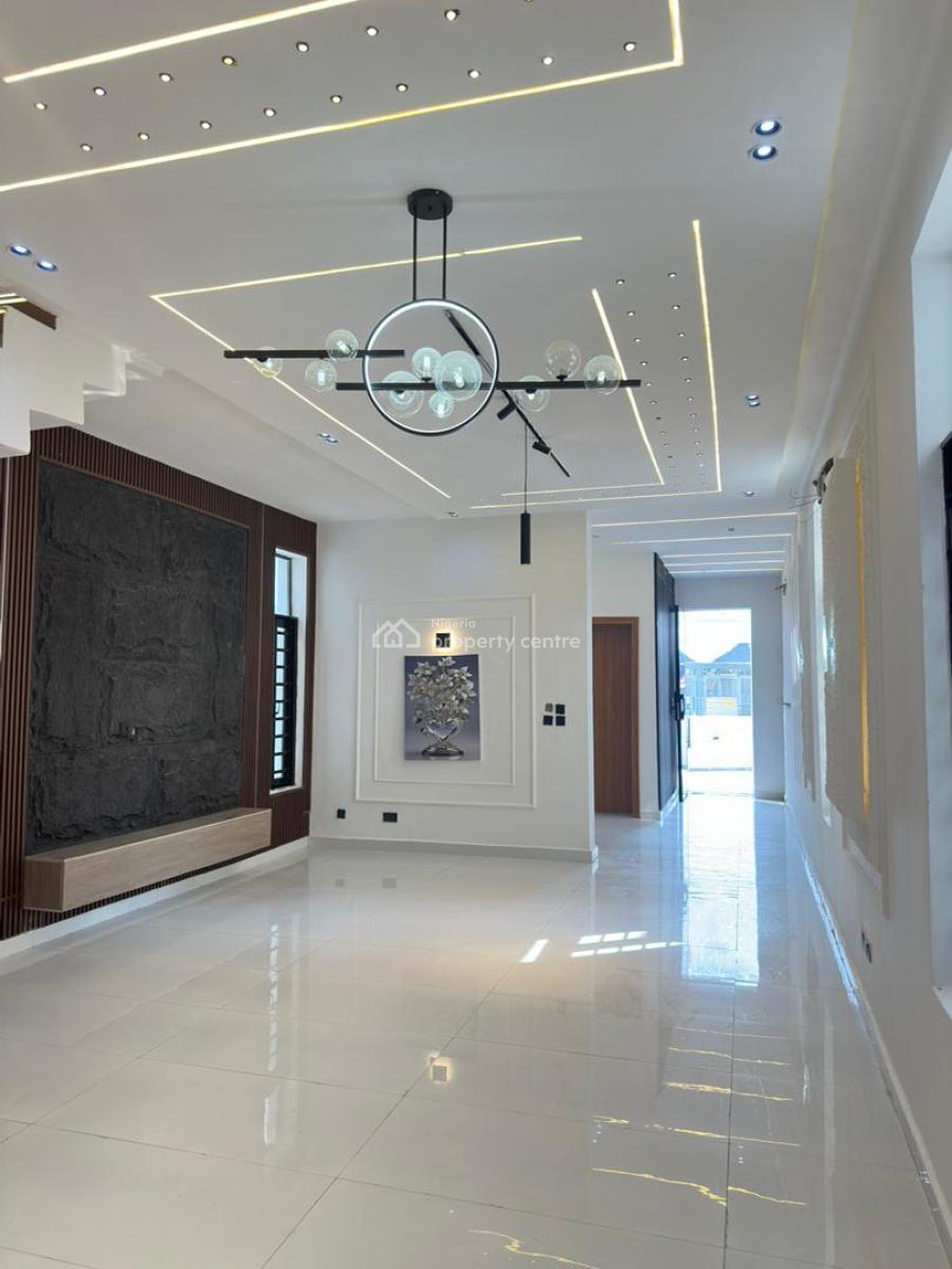 Smart Luxury 5 Bedroom Duplex with a Pool + Bq in Secured Estate, Orchid Road, Lekki, Lagos, Detached Duplex for Sale