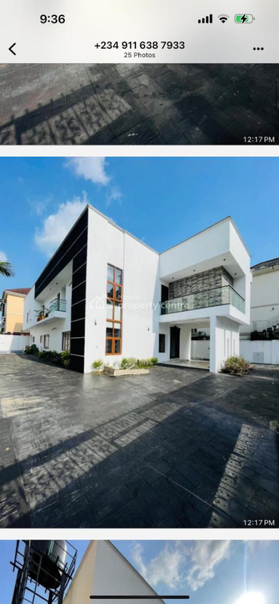 Stunningly Spacious 5 Bedroom Fully Detached Duplex with Bq, Ikeja Gra, Ikeja, Lagos, House for Sale