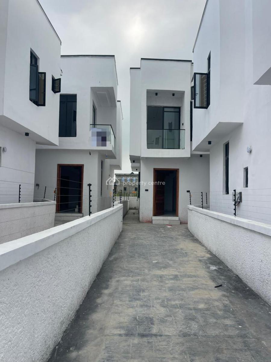 Lovely 4 Bedroom Semi Detached Duplex with a Room Bq, Ikota, Lekki, Lagos, Semi-detached Duplex for Sale