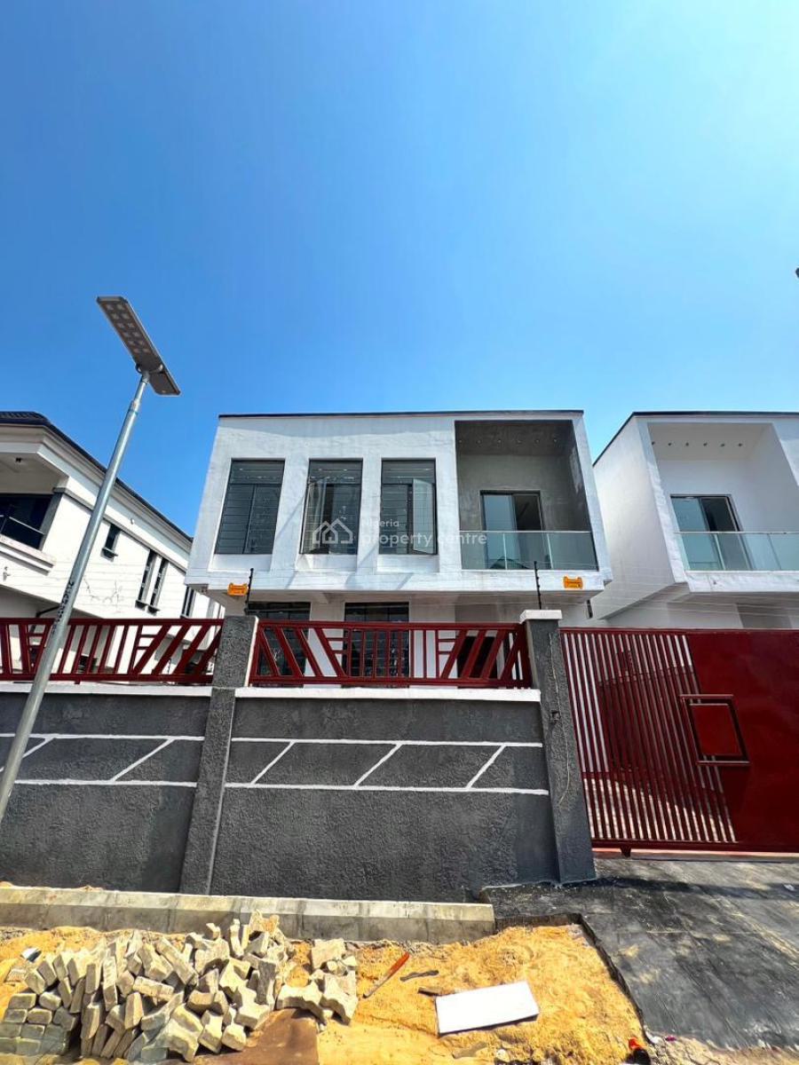 Spacious and Modern 4-bedroom Fully Detached House with Bq, Osapa London, Osapa, Lekki, Lagos, Detached Duplex for Sale