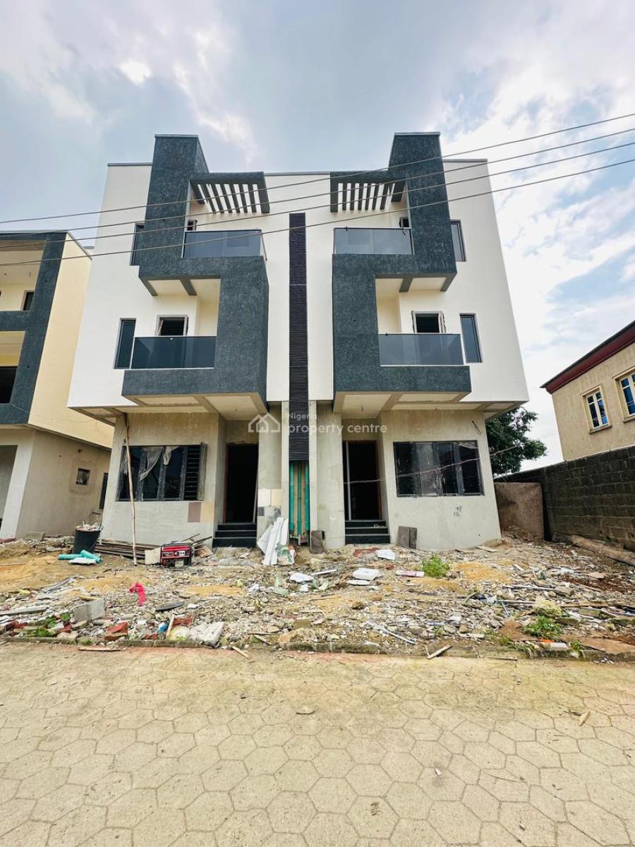 Superb 4 Bedroom Semi Detached Duplex with Bq in a Gated Estate, Superb 4 Bedroom Semi Detached Duplex, Ikeja, Lagos, Semi-detached Duplex for Sale
