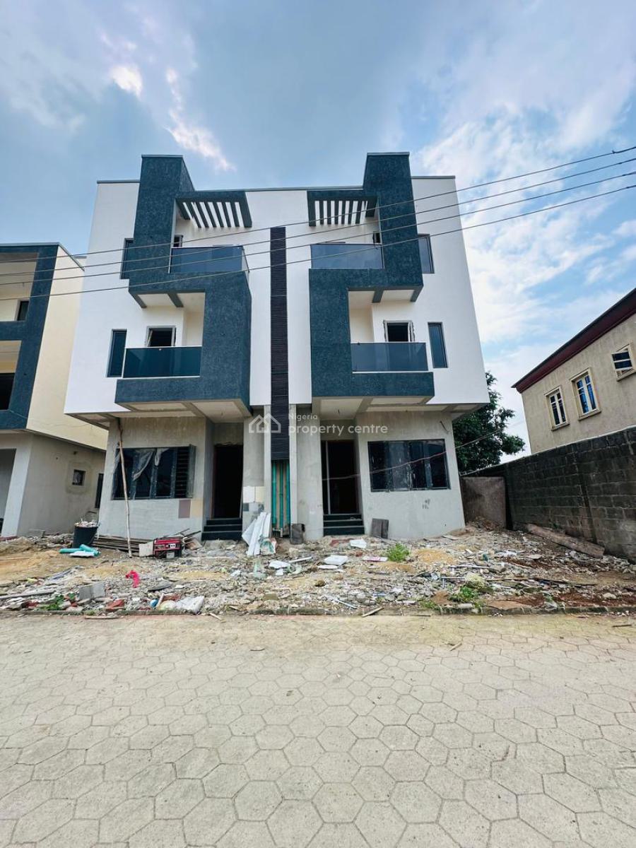 Superb 4 Bedroom Semi Detached Duplex with Bq in a Gated Estate, Superb 4 Bedroom Semi Detached Duplex, Ikeja, Lagos, Semi-detached Duplex for Sale