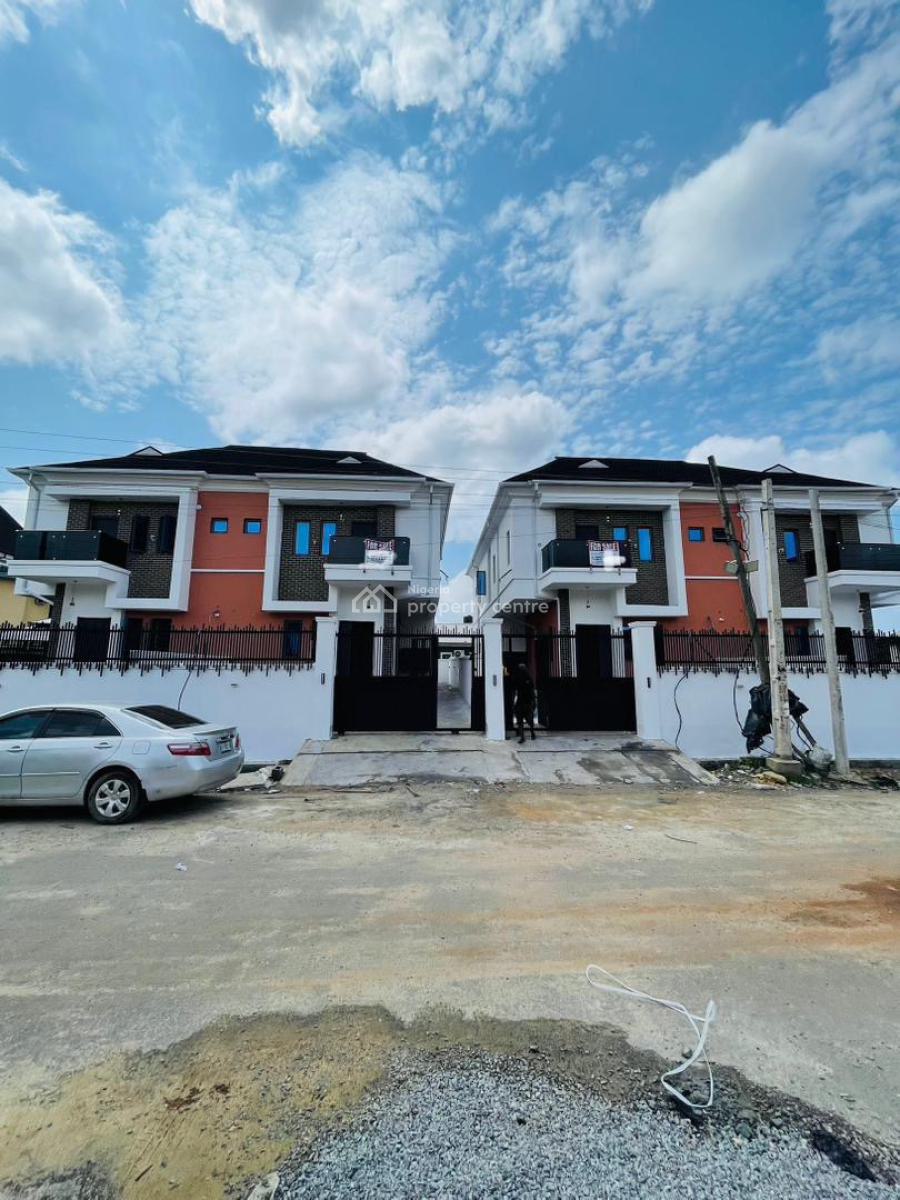 Superb 4 Bedroom Semi Detached Duplex with Bq, Fantastic 4 Bedroom Semi Detached Duplex with Modern Facilities, Surulere, Lagos, Semi-detached Duplex for Sale