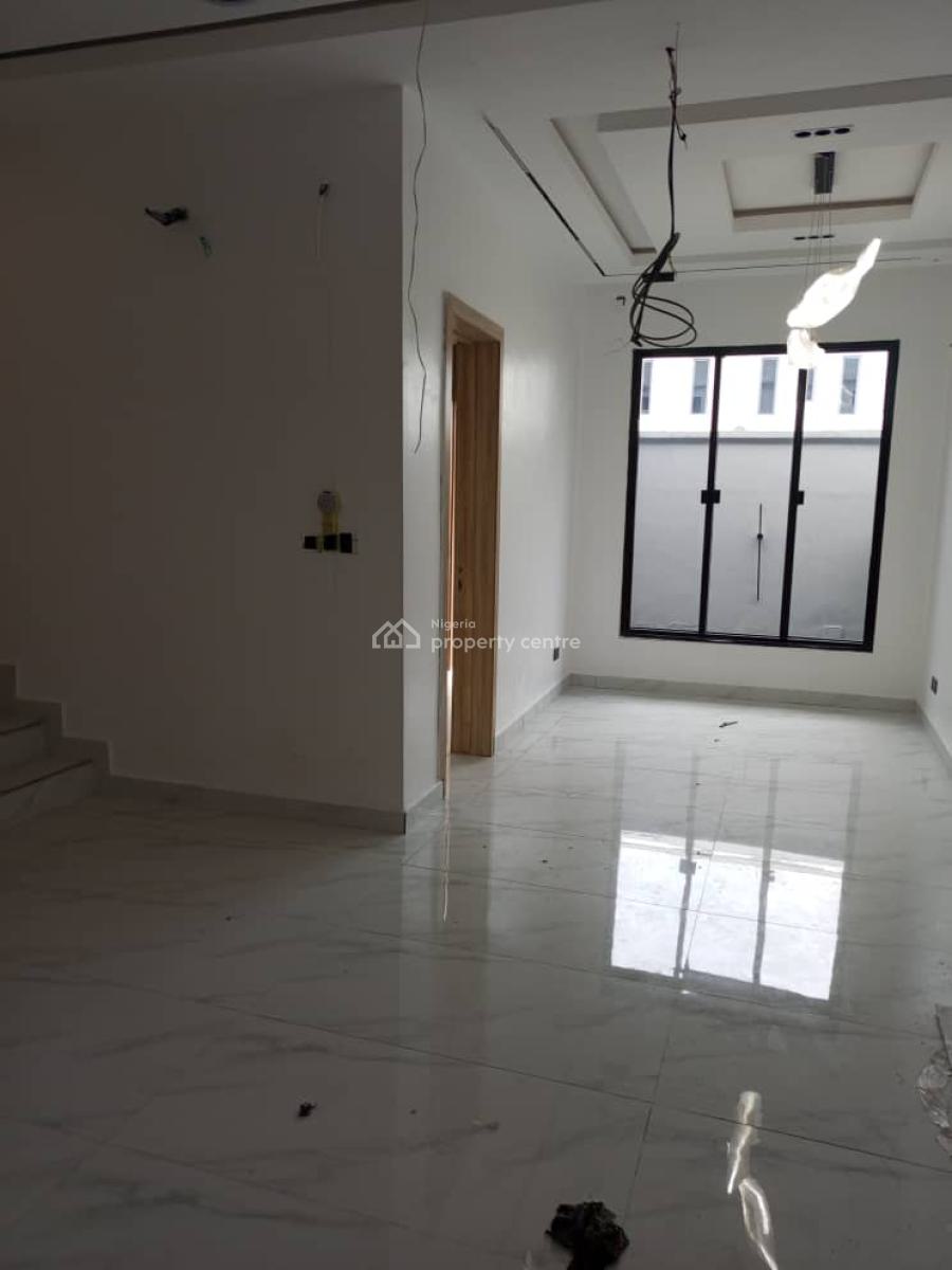 Brand New 4 Bedroom Fully Serviced Terrace Duplex on 2 Floors with Bq, Lekki Phase 1, Lekki, Lagos, Terraced Duplex for Sale