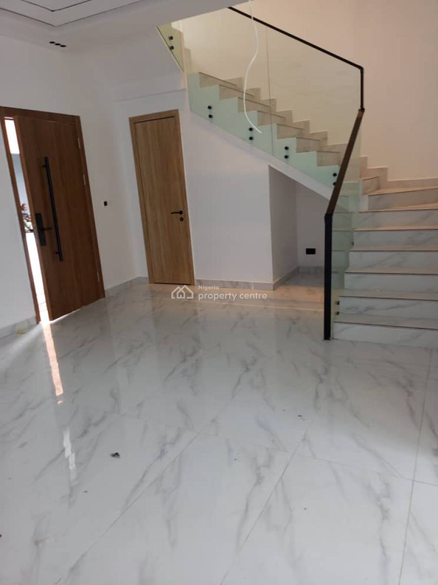 Brand New 4 Bedroom Fully Serviced Terrace Duplex on 2 Floors with Bq, Lekki Phase 1, Lekki, Lagos, Terraced Duplex for Sale